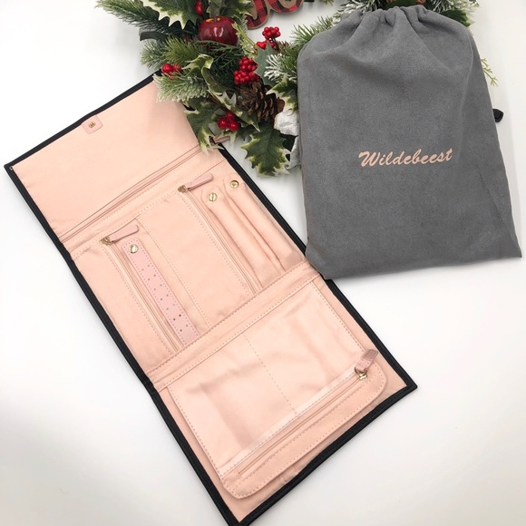 Travel Jewelry organizer bag Foldable Jewelry Case - Picture 3 of 10